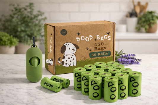 Sacs à Déjections Biodégradables pour Chien, Promenades Propres et Sérénité au Quotidien